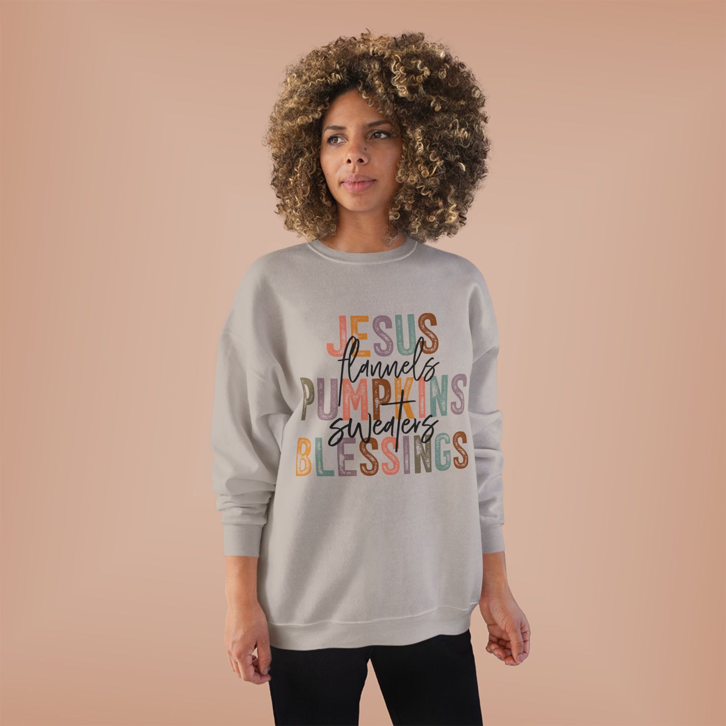 Jesus Pumpkins & Blessings Sweatshirt