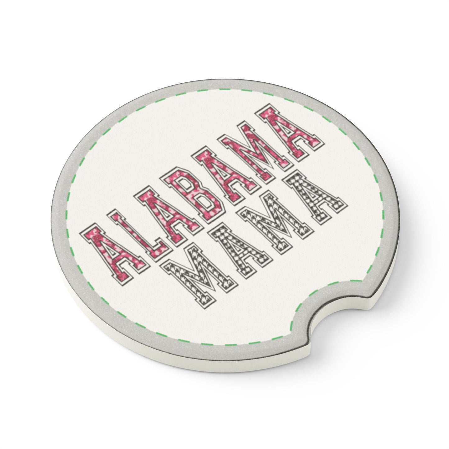 Alabama Mama Soapstone Car Coaster