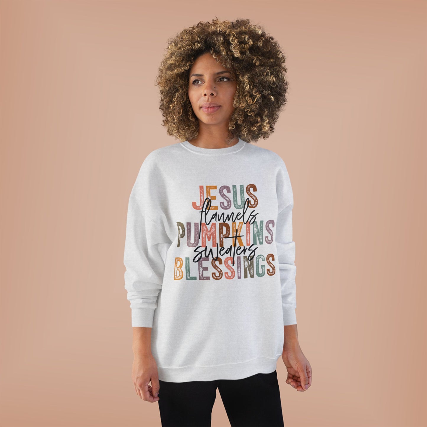 Jesus Pumpkins & Blessings Sweatshirt