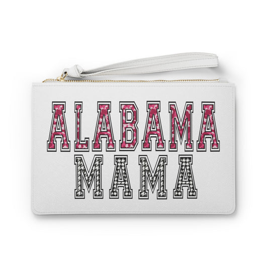 Alabama Mama Clutch Bag, Stylish Wristlet