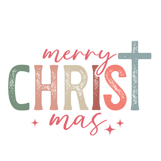 Merry Christmas Digital Transparent PNG Download Color, Black & White
