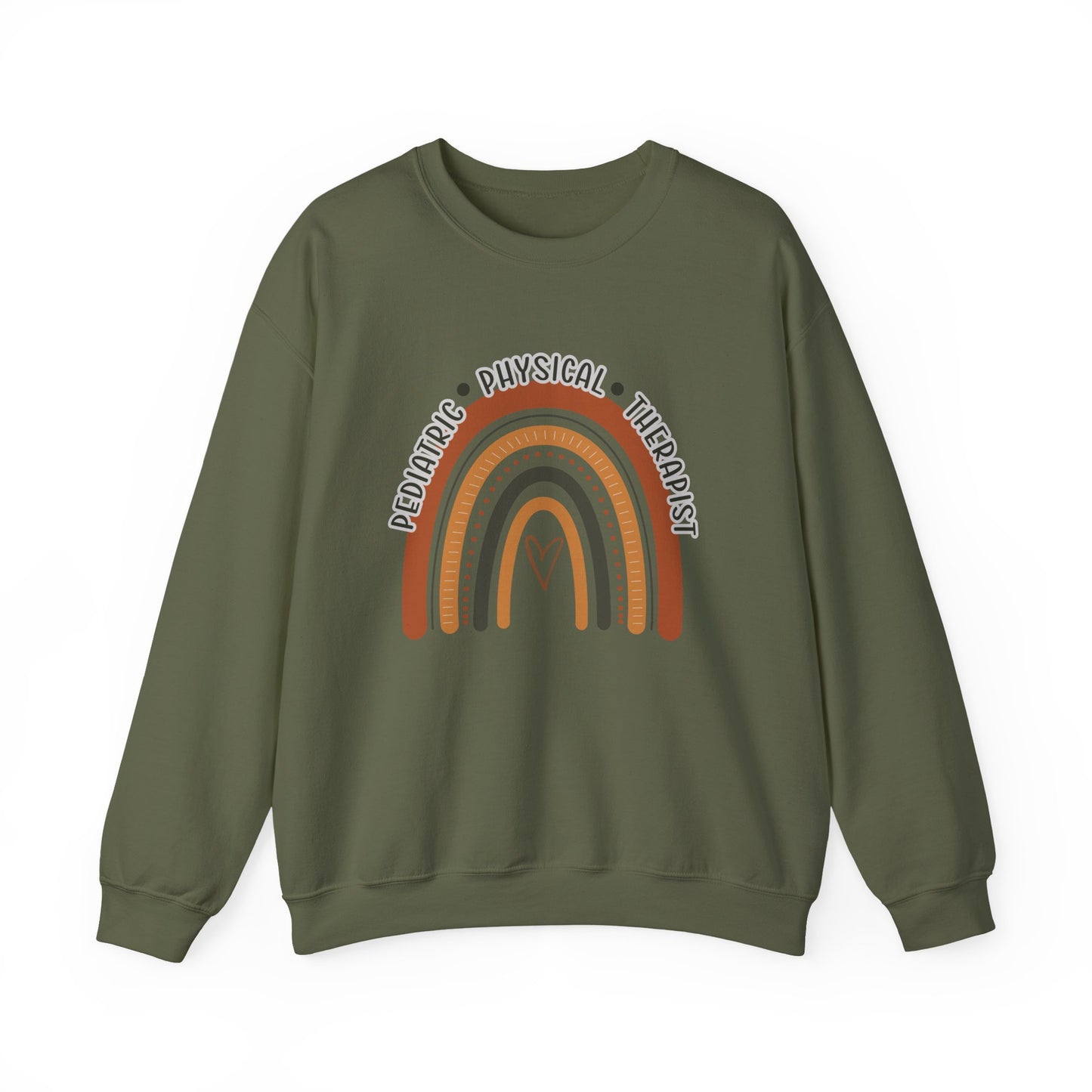 Boho Rainbow Pediatric Physical Therapist Sweatshirt
