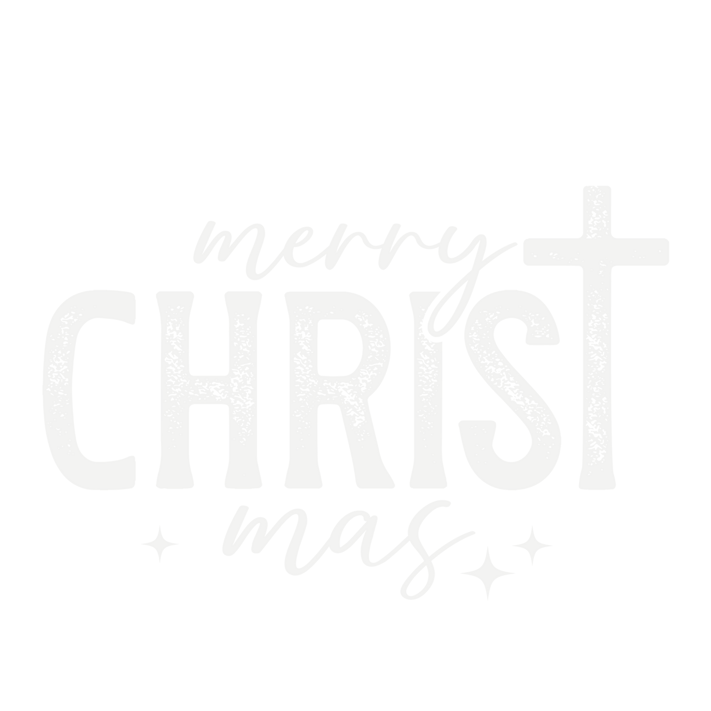 Merry Christmas Digital Transparent PNG Download Color, Black & White