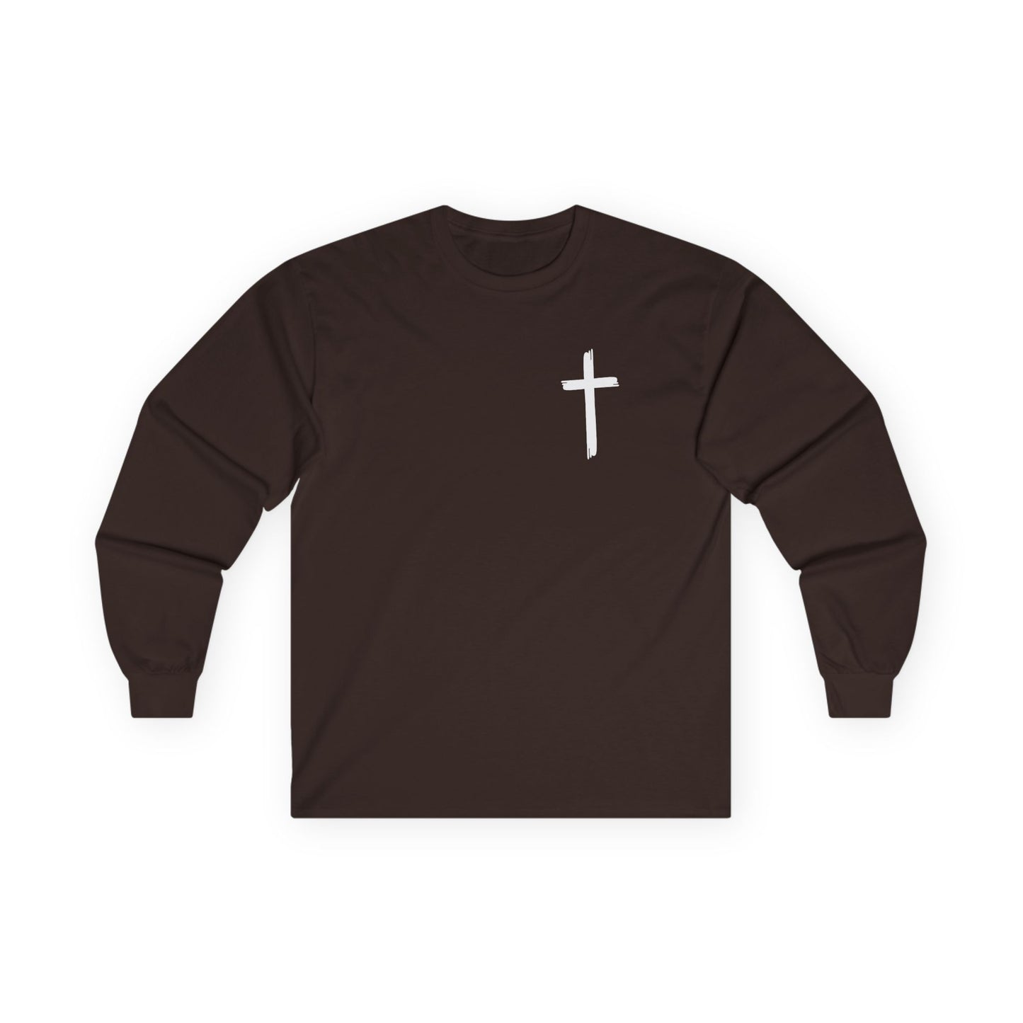 Christian Long Sleeve Tee, Faith-Based Shirt, Jesus Graphic Tee, Religious Apparel, Inspirational Gift, Unisex Cotton Top