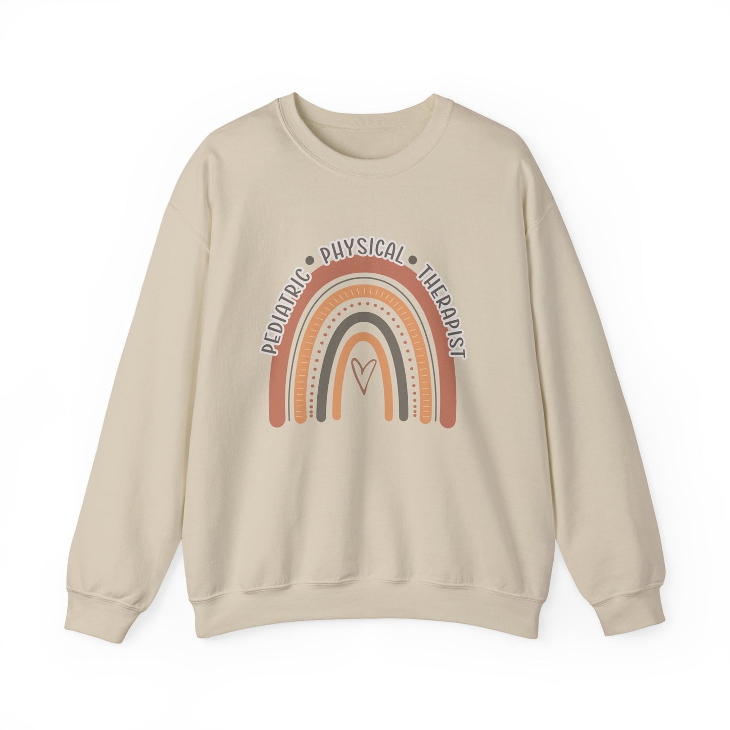Boho Rainbow Pediatric Physical Therapist Sweatshirt